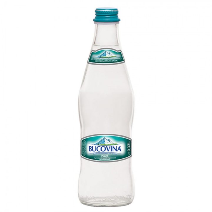 Apa Plata Bucovina sticla 0.33 L/bax 24 sticle – Comenzi Bauturi