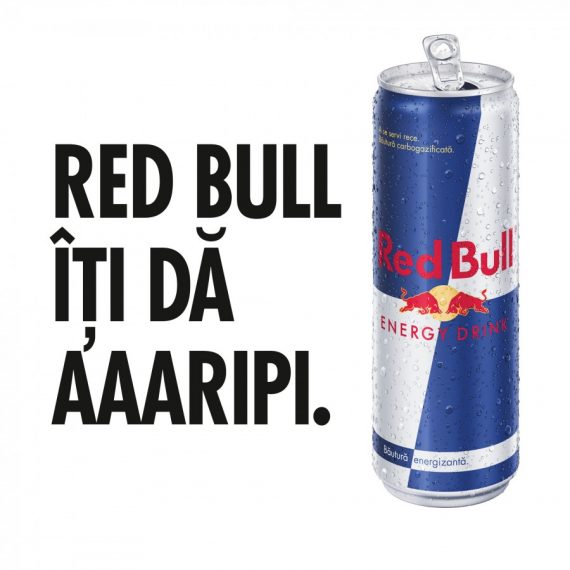 (4) Red Bull Energy Drink 355ml (slogan)