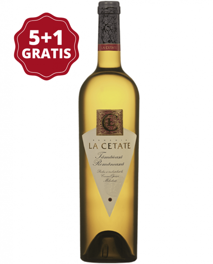 Crama Oprisor Vin La Cetate TÄƒmaioasÄƒ RomaneascÄƒ Demisec 0 75l Pachet Promotie 5 1 Comenzi Bauturi