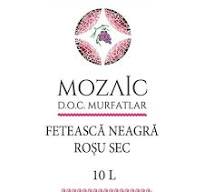 Jidvei Mozaic Fet Neagra SEC 10L